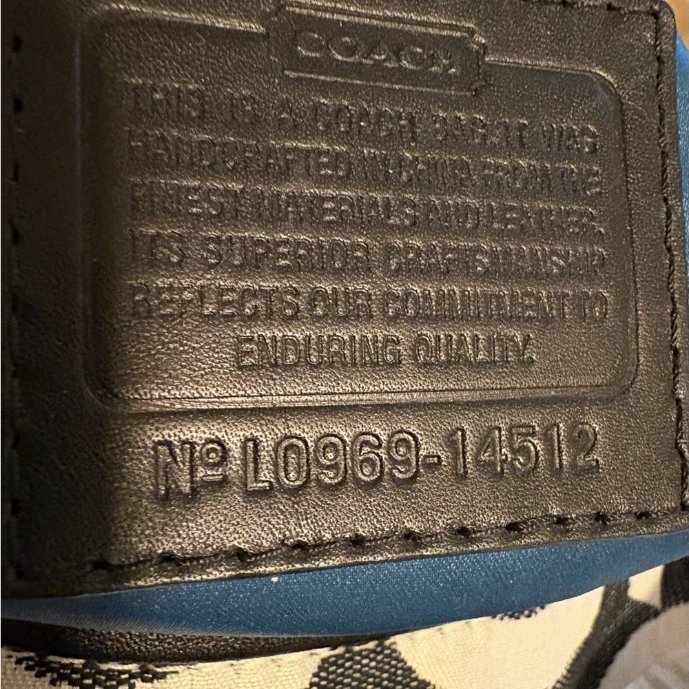 Y2K Coach Op Art Peyton 14512 Hobo Bag - Picture 14 of 14